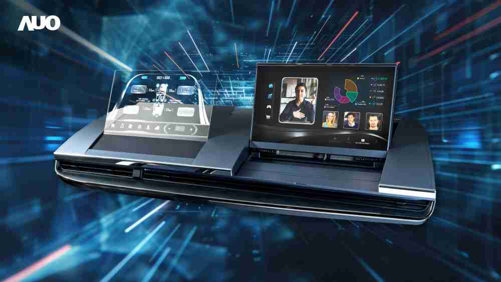 888.BY集团电子游戏Micro LED Display HMI解决方案打造透明Micro LED前座仪表，，，，呈现信息并保留驾驶视野开阔；亦为副驾驶座乘客打造收放自如的Micro LED屏幕，，在不影响显示质量的前提于显示区内建镜头，，，，让用户能与视讯对象直接眼神接触，，，，提供绝佳的双向沟通体验