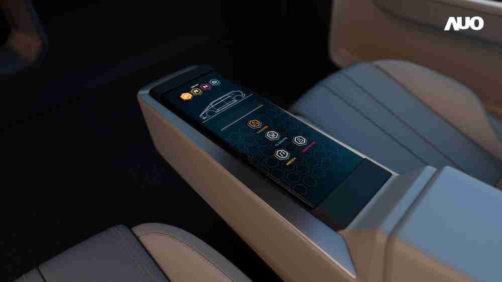 888.BY集团电子游戏以人性化设计打造多变形态中控显示(Morphing Center Control)，，，，不使用时仅平面显示信息，，，，进行操作时，，，显示器则会动态隆起，，，转变成3D实体按钮，，并有触觉回馈，，，，展示人机互动新体验